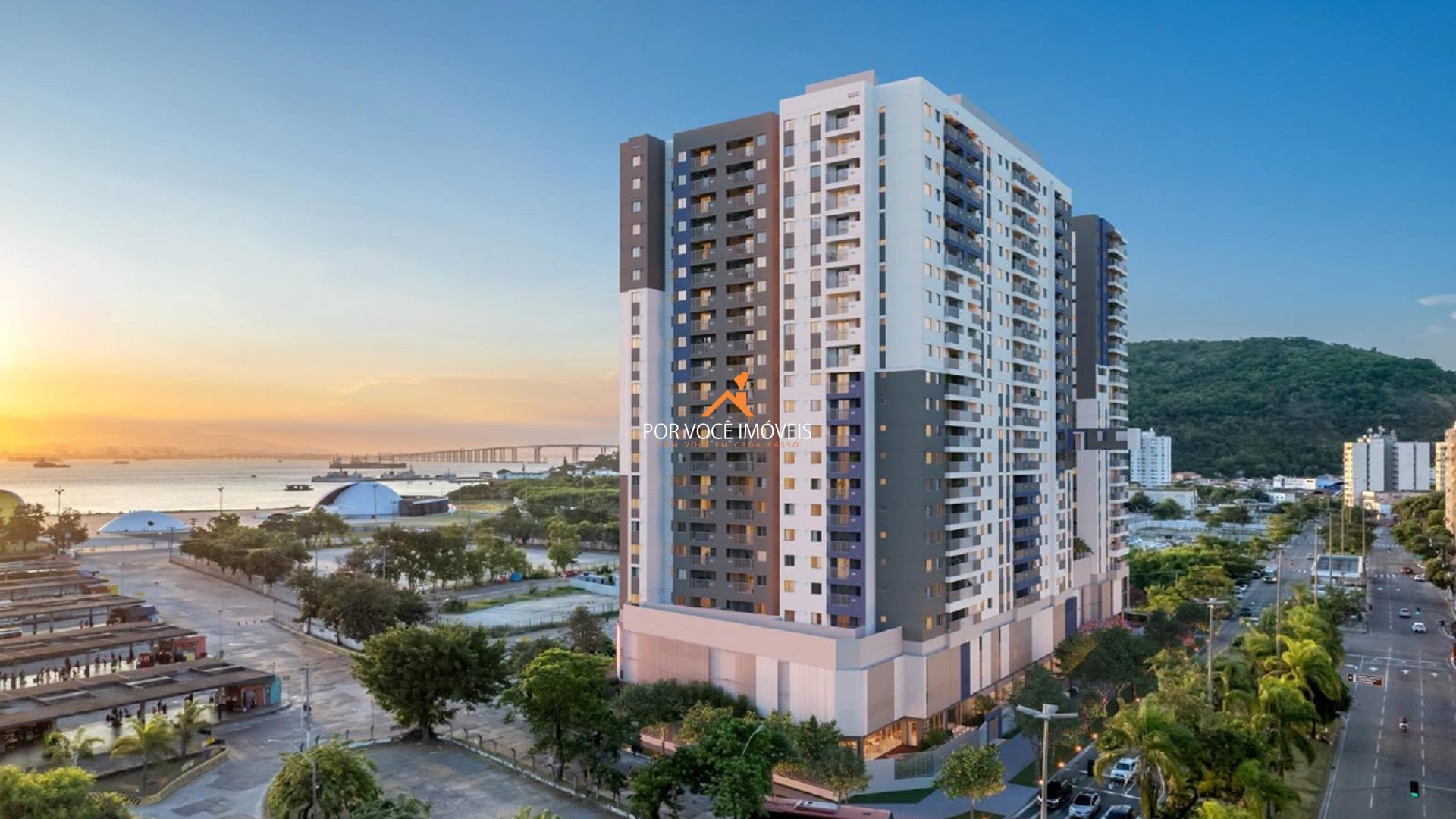 Apartamento com 1 quarto e Varanda no Condomínio Rio Branco.220 Residencial