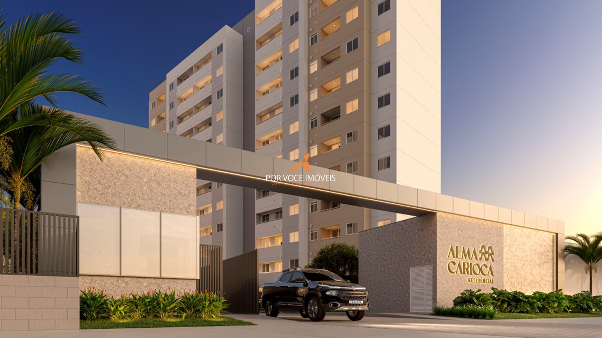 Apartamento com 2 quartos no Condomínio Alma Carioca