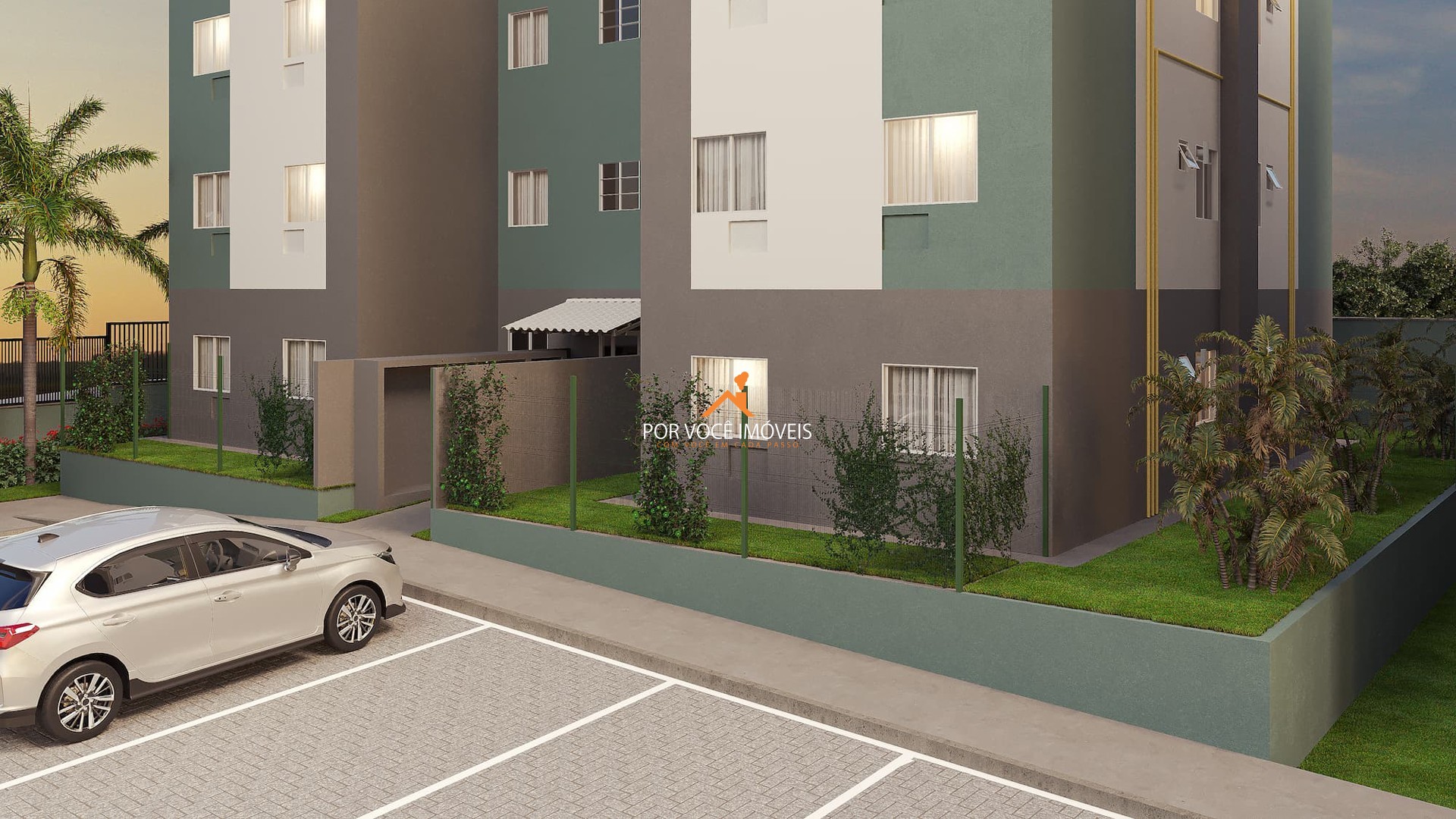 Apartamento com 2 quartos no Condomínio Side Park