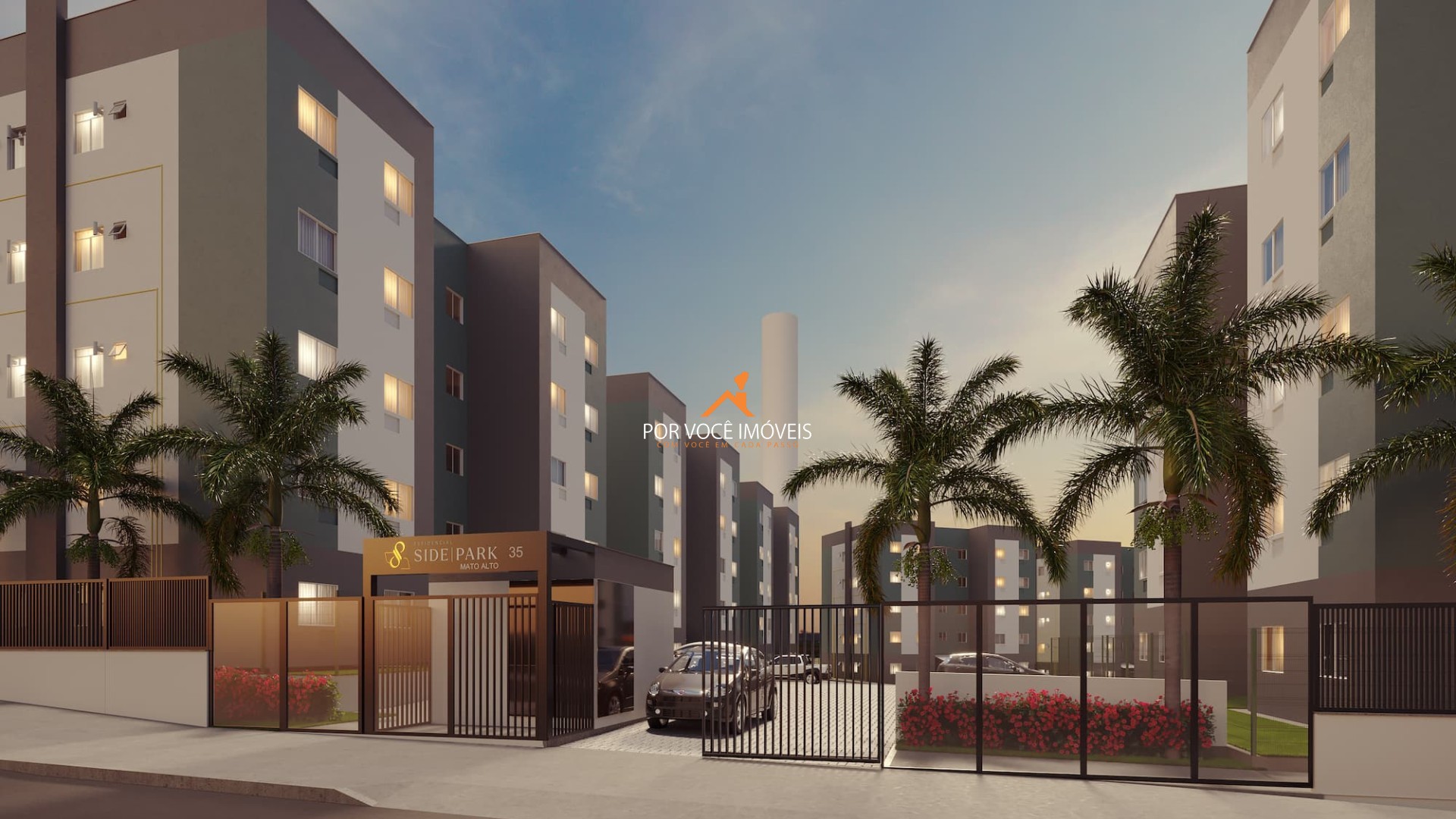 Apartamento com 2 quartos no Condomínio Side Park