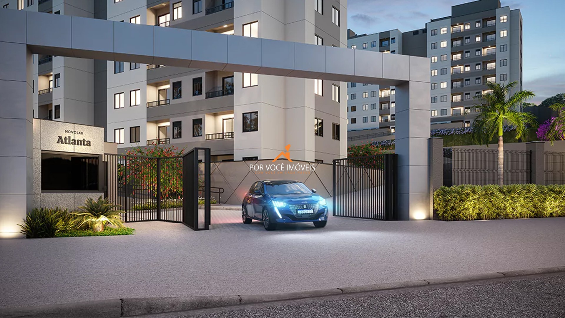 Apartamento com 2 quartos e Varanda no Condomínio Atlanta