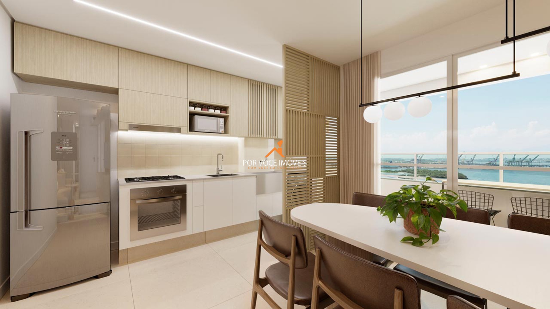 Apartamento com 3 quartos, Suíte e Varandas no Condomínio Porto Carioca