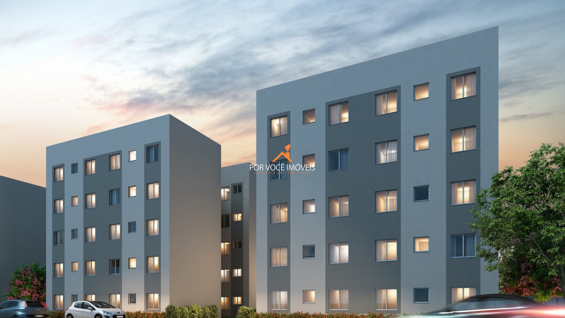 Apartamento com 2 quartos no Condomínio Moinho