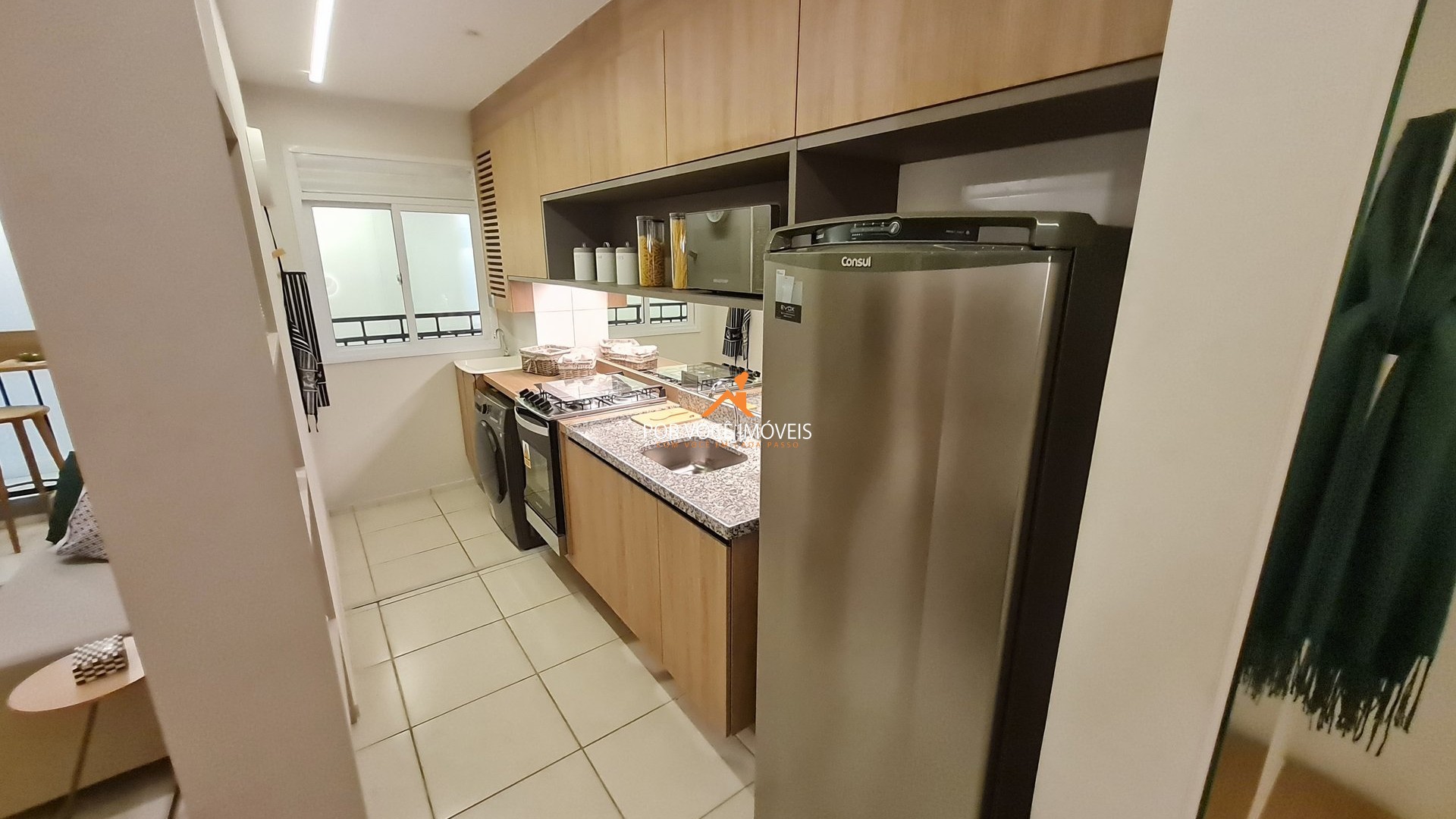 Apartamento com uma Suíte no condomínio Villa Santé