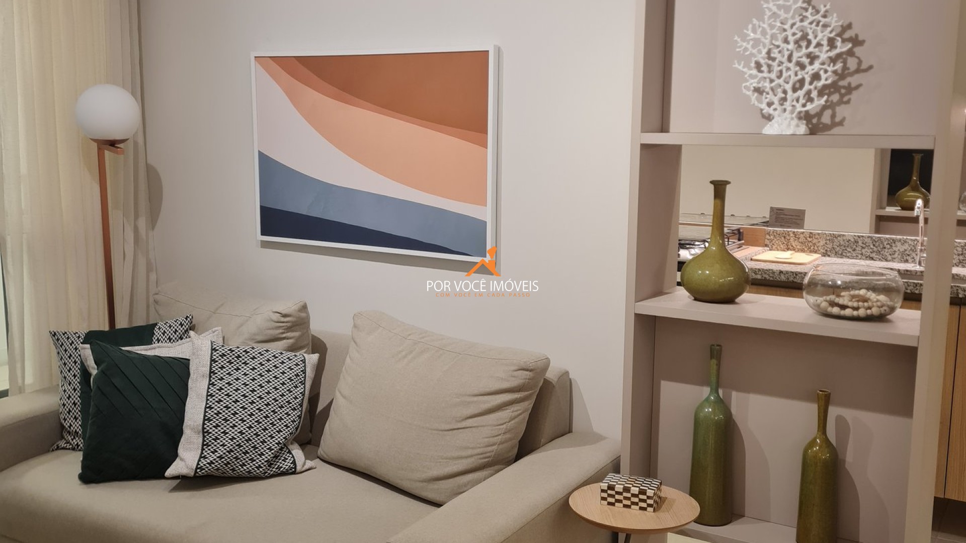 Apartamento com uma Suíte no condomínio Villa Santé
