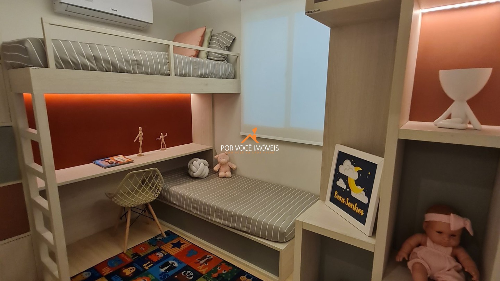 Apartamento com uma Suíte no condomínio Villa Santé
