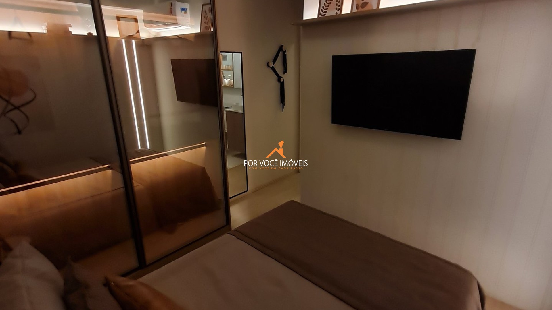 Apartamento com uma Suíte no condomínio Villa Santé