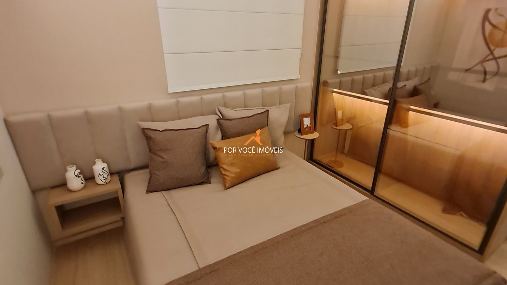 Apartamento com uma Suíte no condomínio Villa Santé