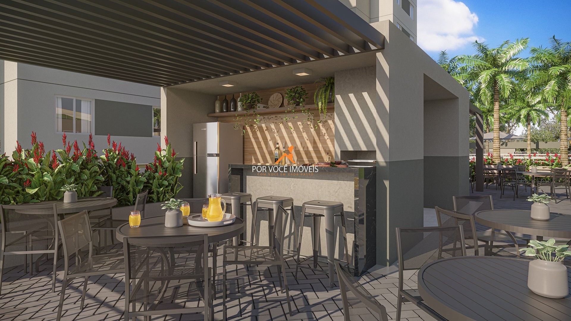 Apartamento com uma Suíte no condomínio Villa Santé