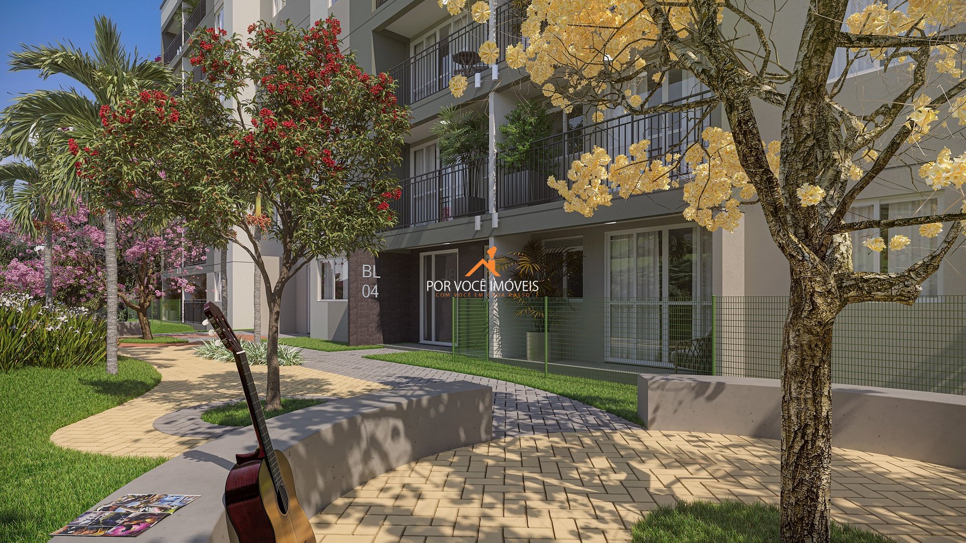 Apartamento com uma Suíte no condomínio Villa Santé