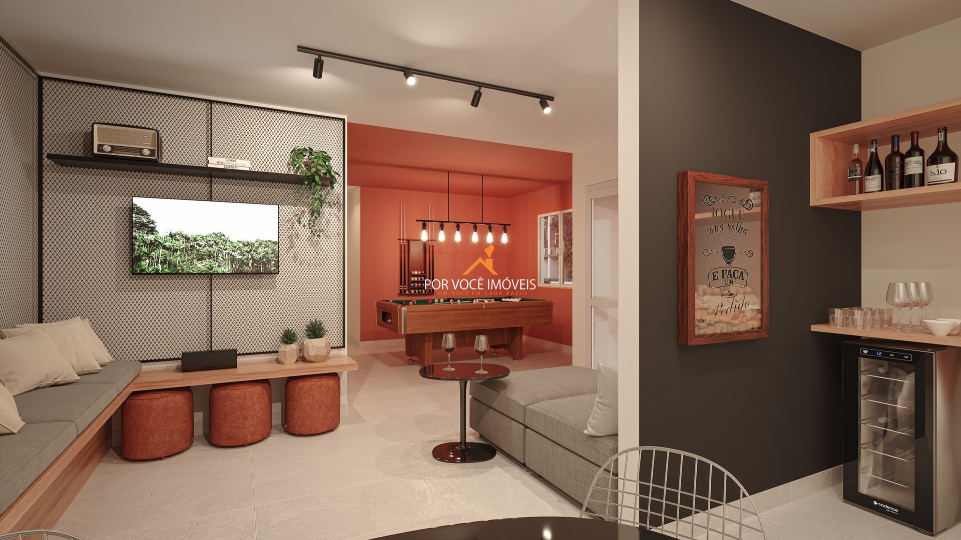 Apartamento com uma Suíte no condomínio Villa Santé