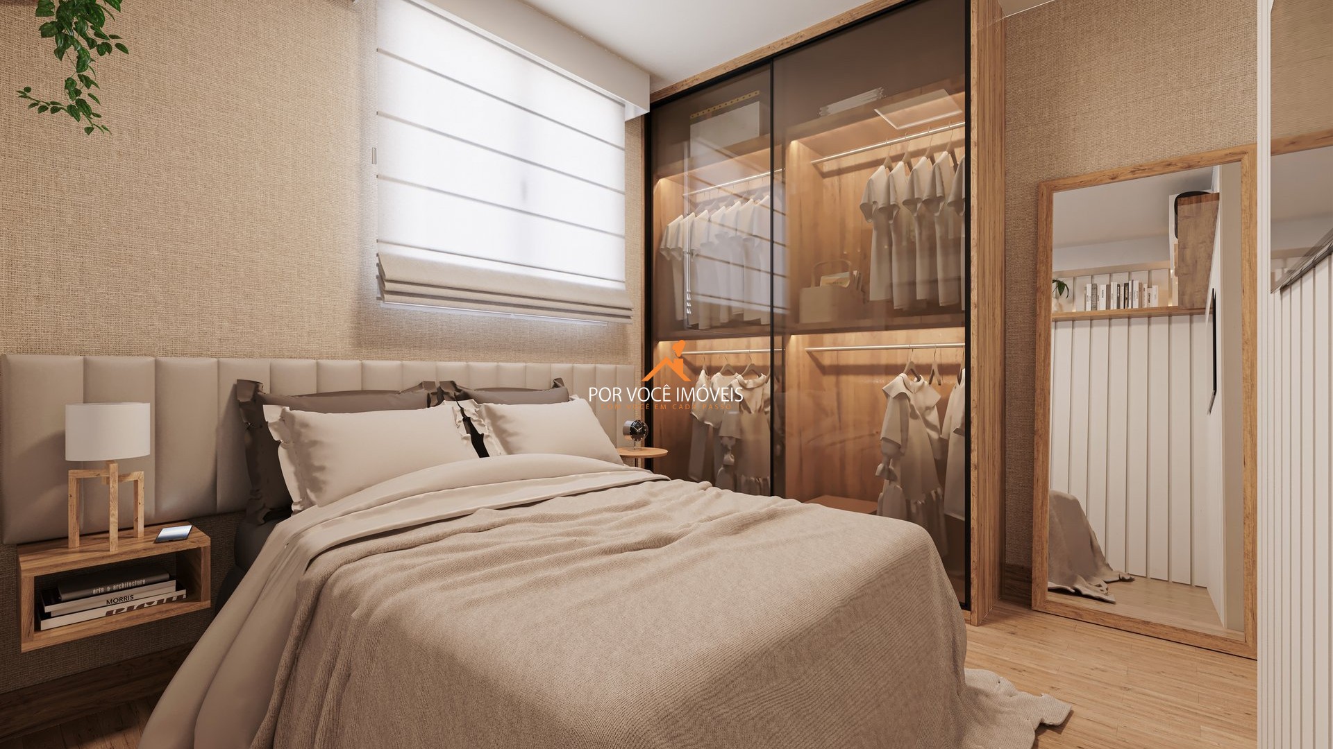 Apartamento com uma Suíte no condomínio Villa Santé