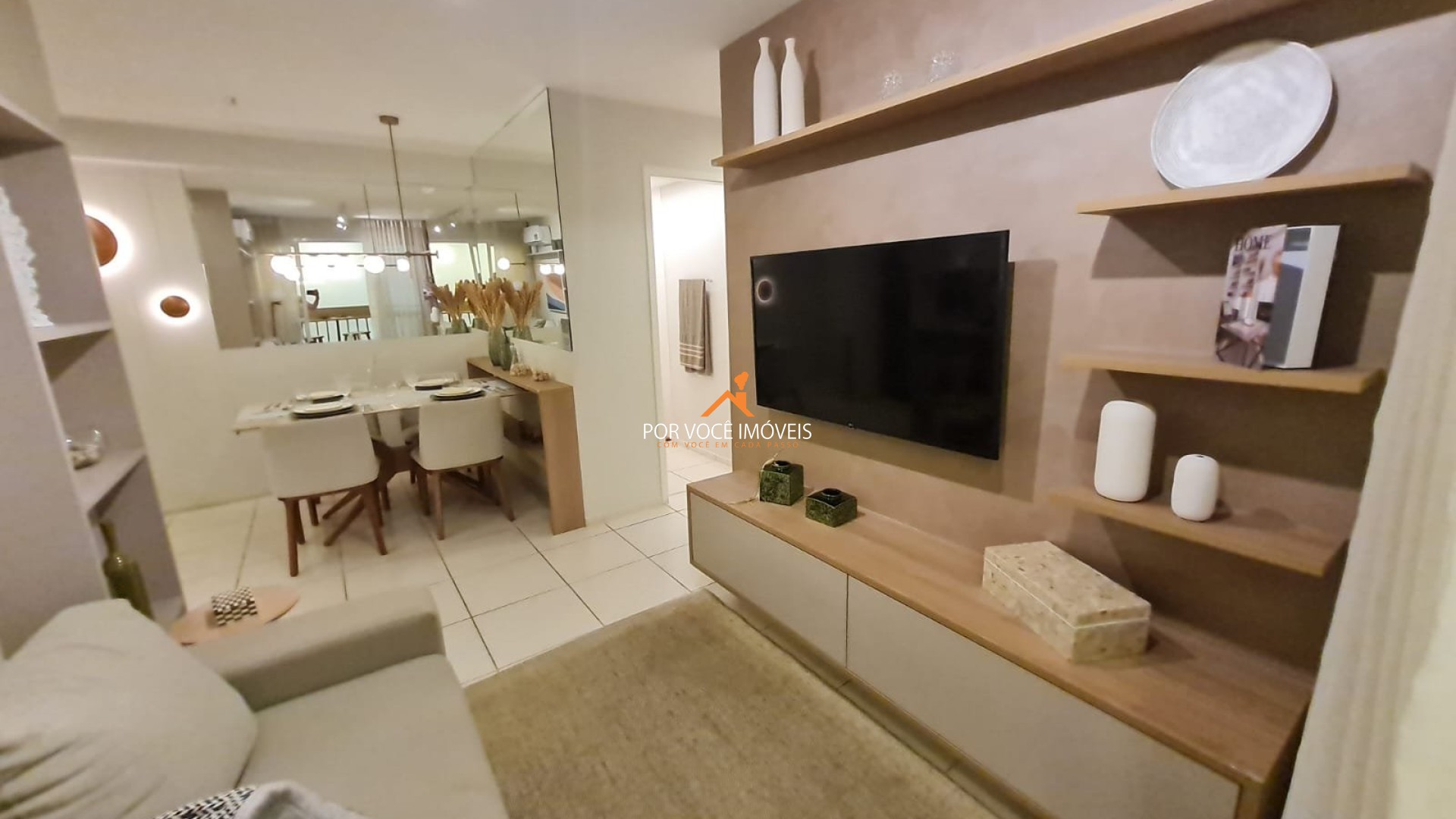 Apartamento com uma Suíte no condomínio Villa Santé