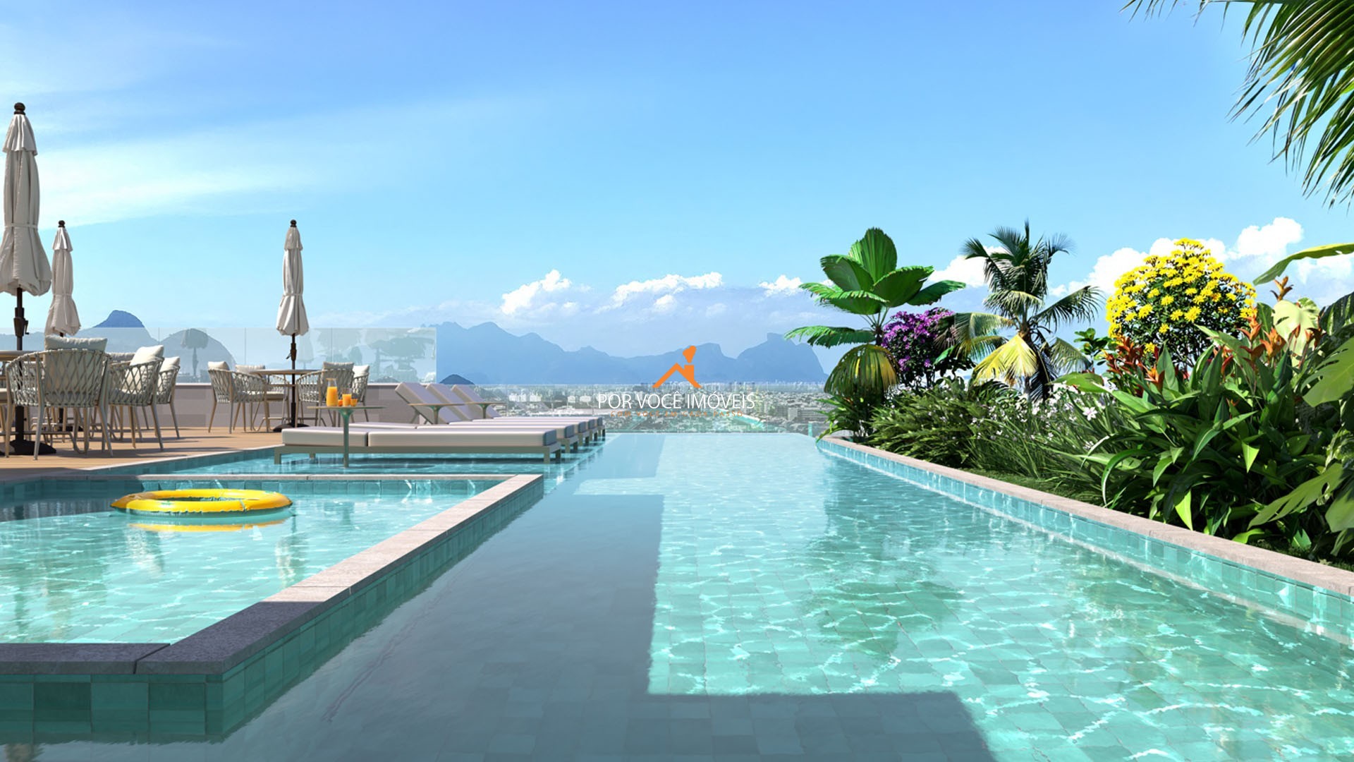 Apartamento Garden com 1 quarto no Condomínio Tide Residencial