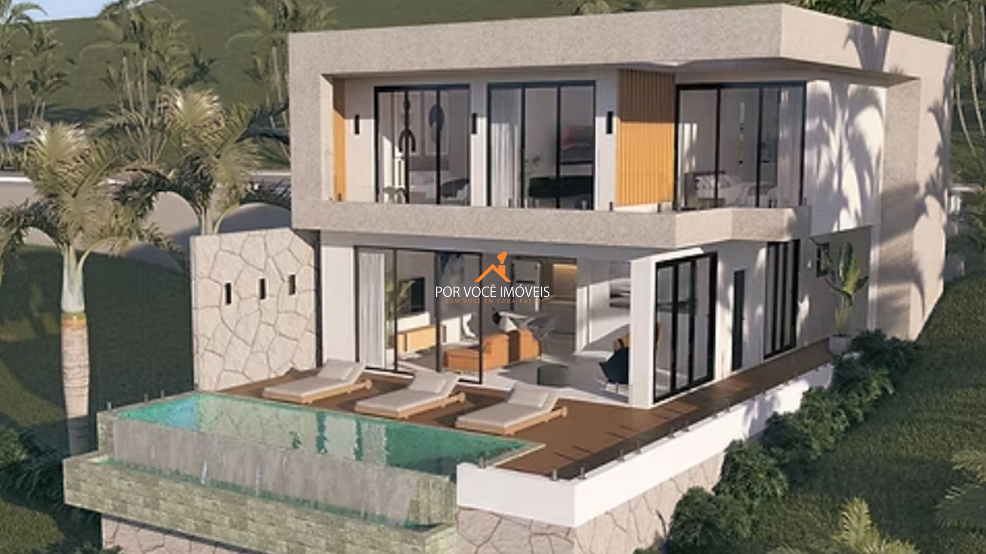 Casa Duplex com 4 súítes e piscina no Condomínio Casa Mar Porto Ribeira