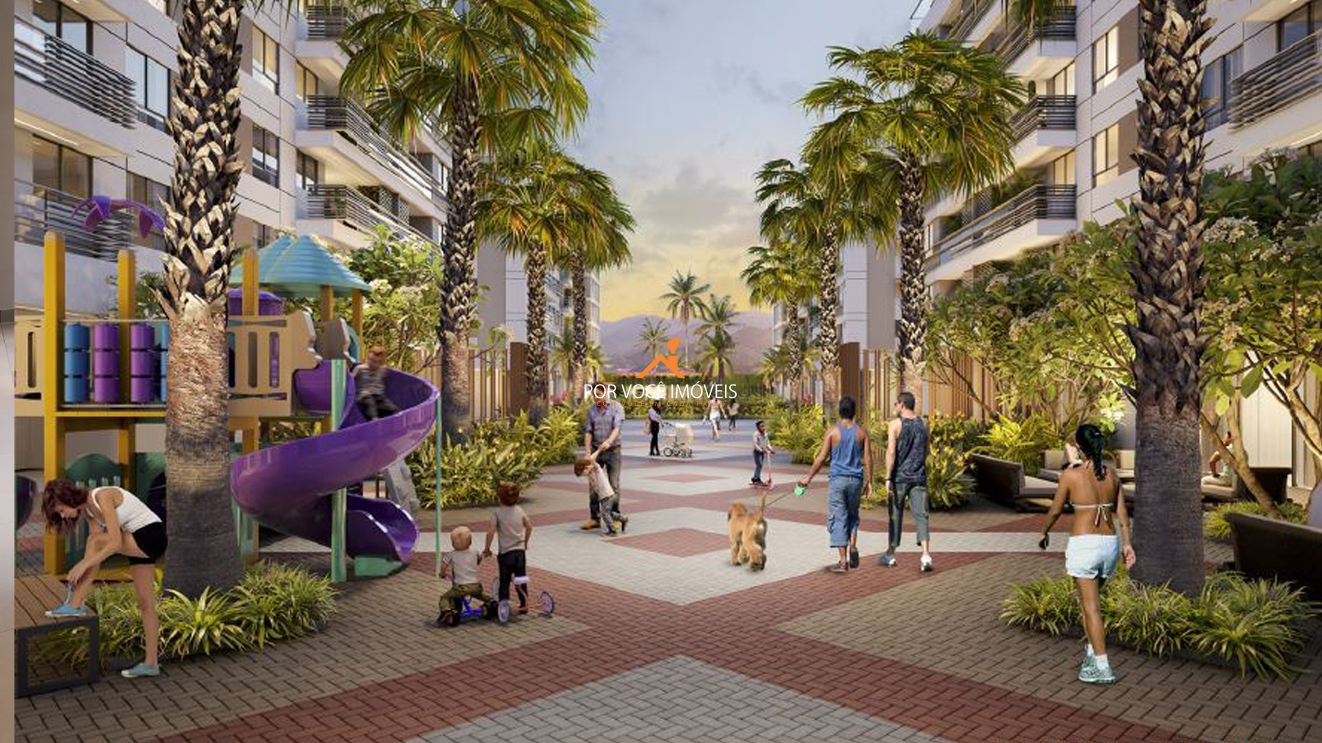 Apartamento com 2 quartos no Condomínio Kauai Pontal Oceânico