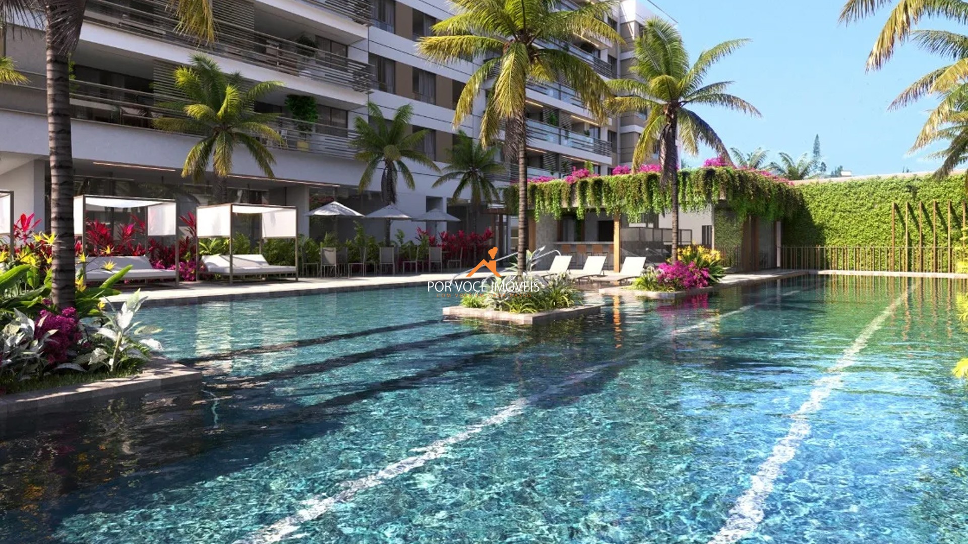 Apartamento com 2 quartos no Condomínio Kauai Pontal Oceânico