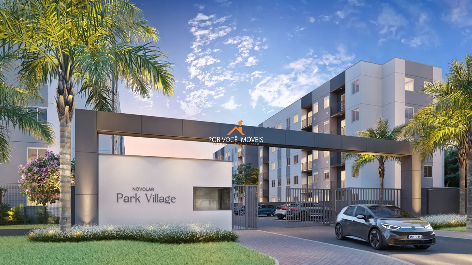 Apartamento Garden com 2 quartos no Condomínio Park Village