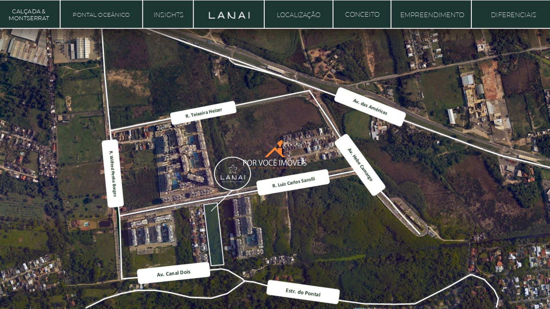 Apartamento com 2 quartos no Condomínio Lanai Pontal Oceânico