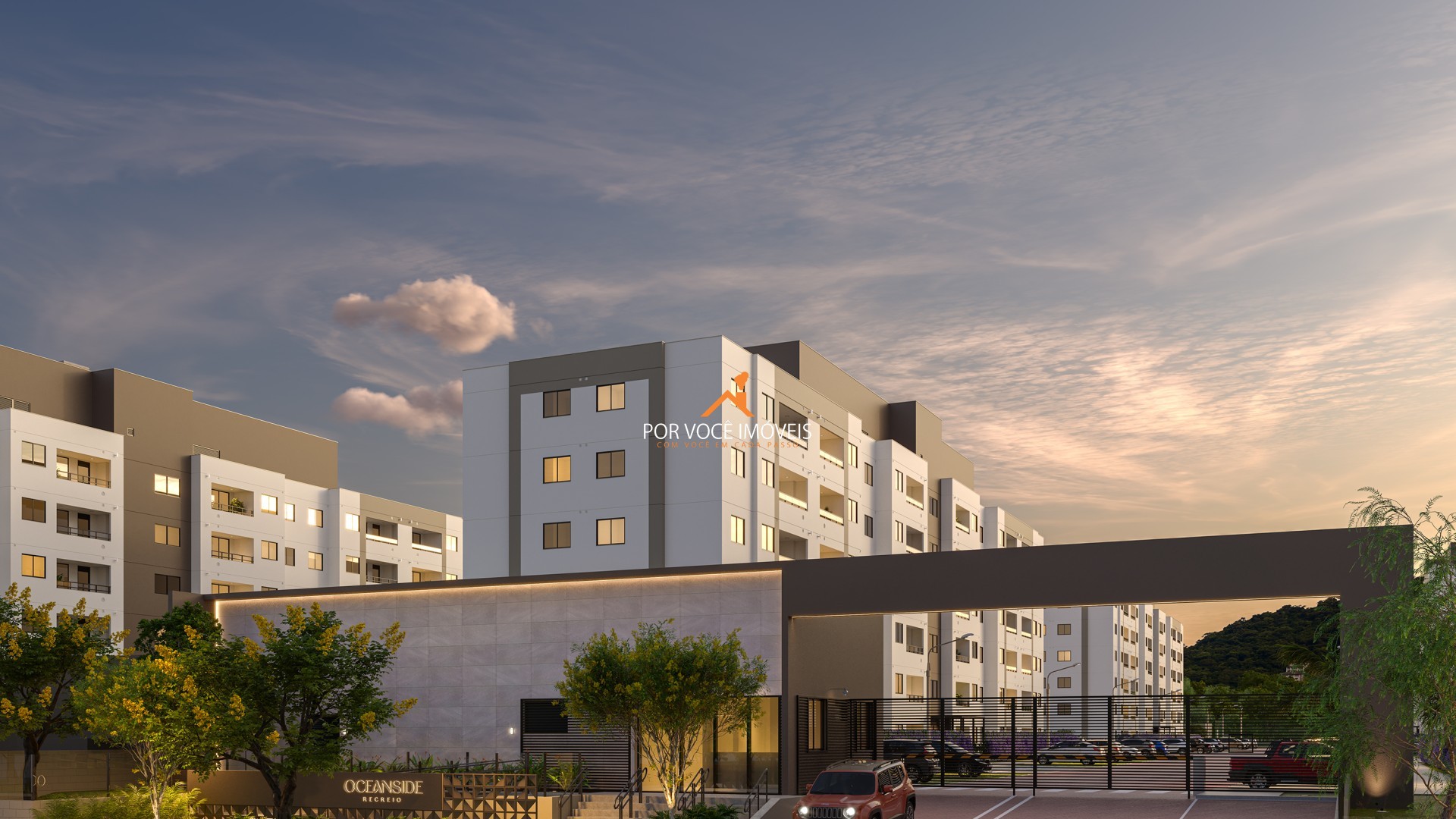 Apartamento com 2 quartos no Condomínio Oceanside