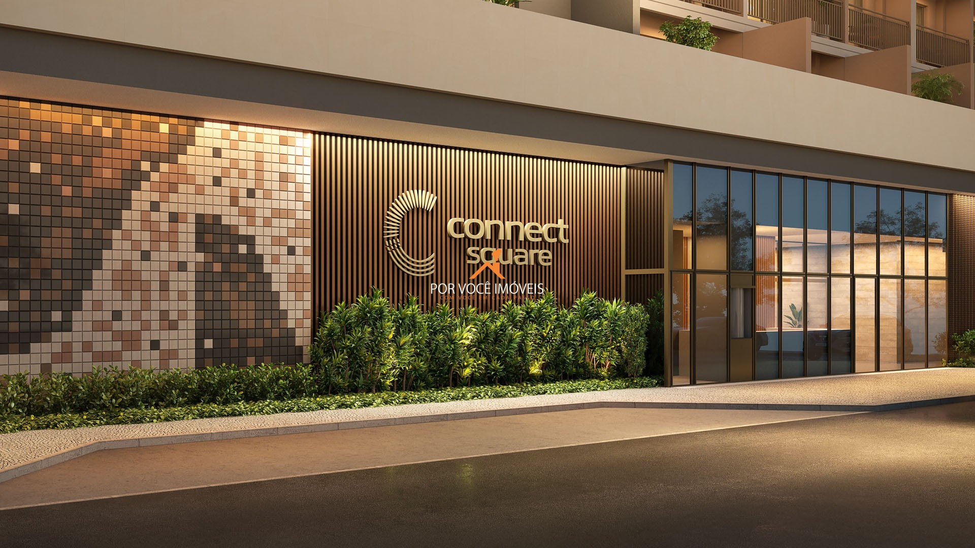 Studio no Condomínio Connect Square