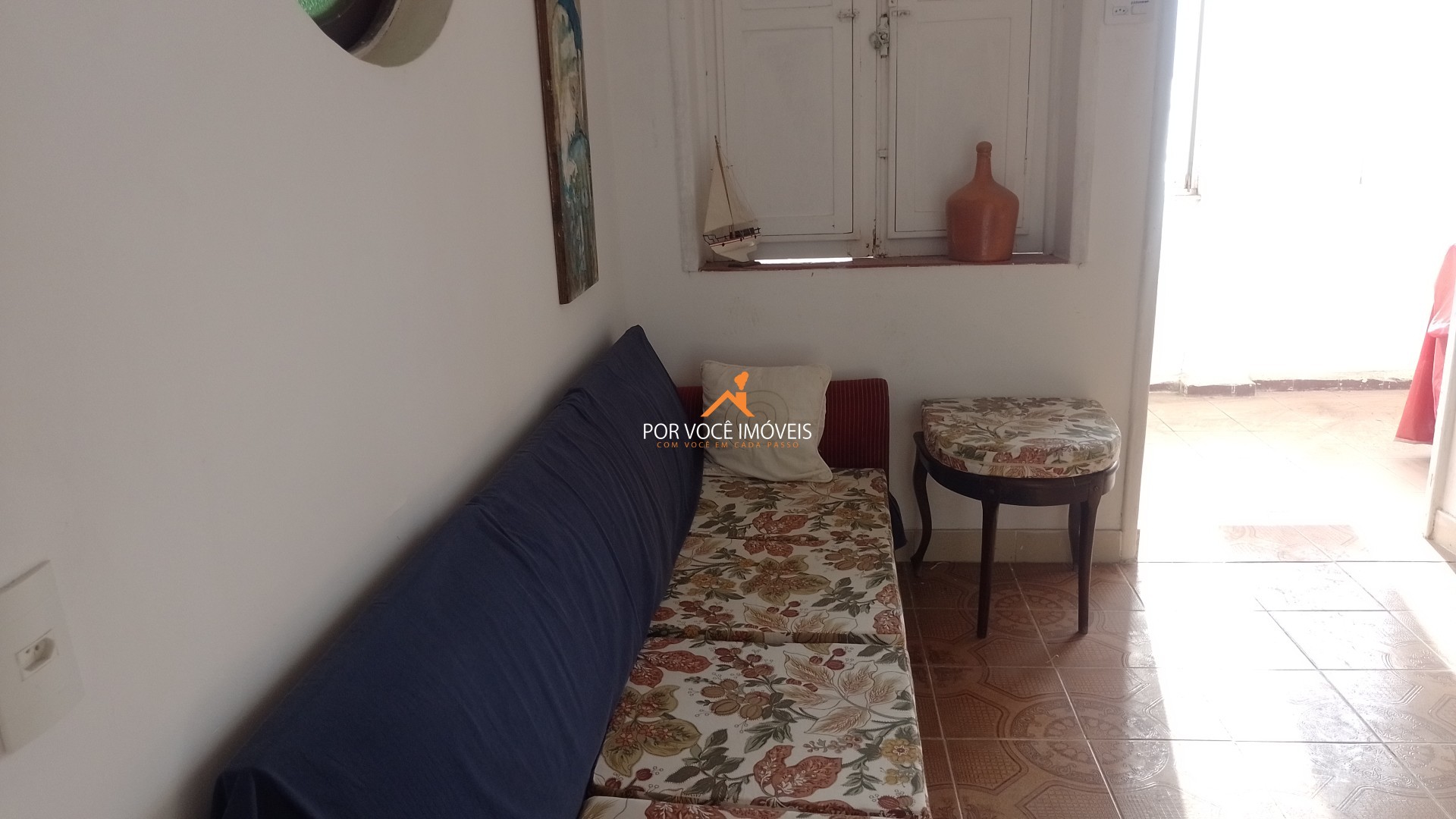 Casa com 2 quartos, sendo 1 suíte de frente para o mar