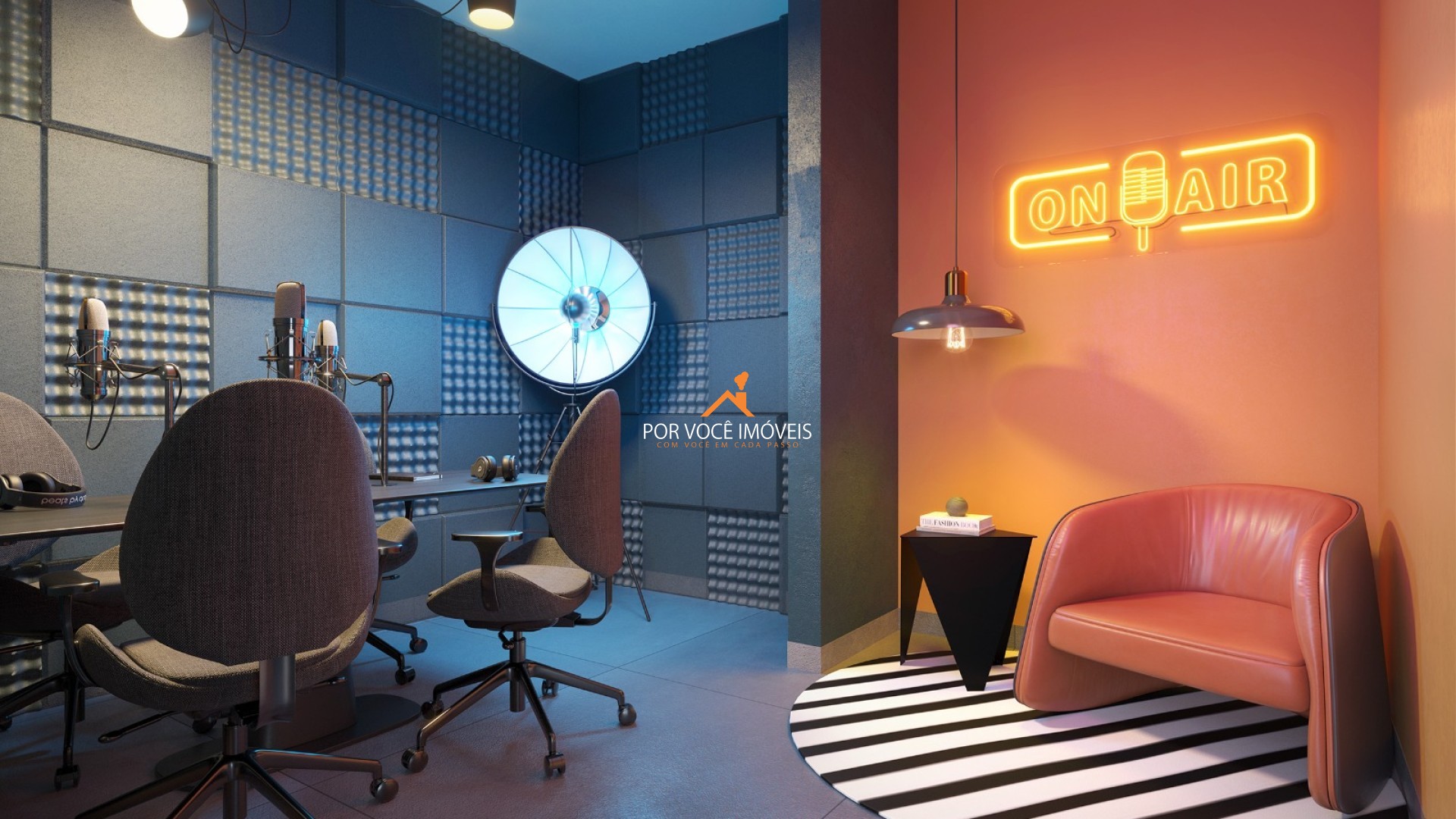 Studio com 39m² no Condomínio ONLIFE