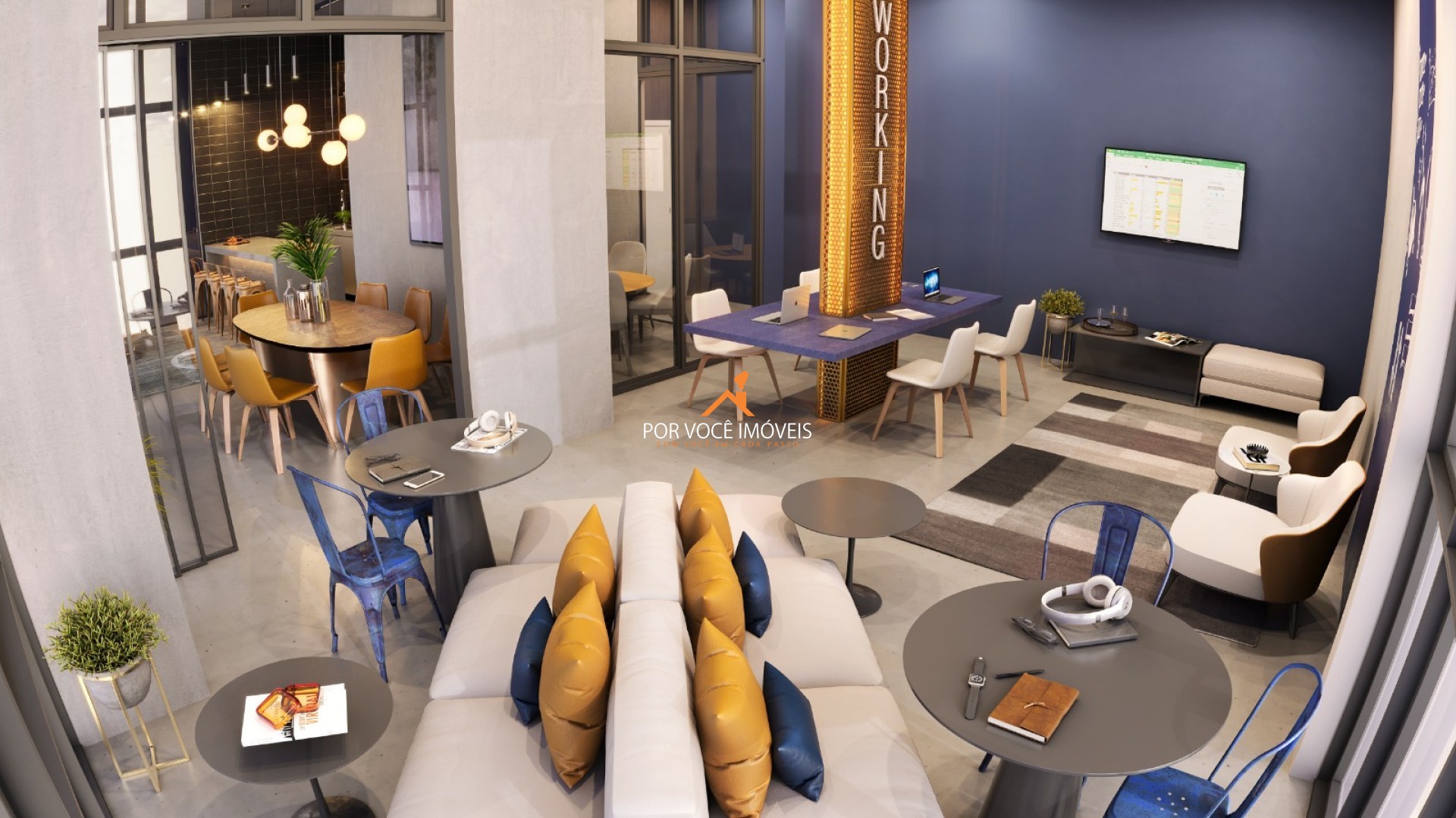 Studio com 39m² no Condomínio ONLIFE