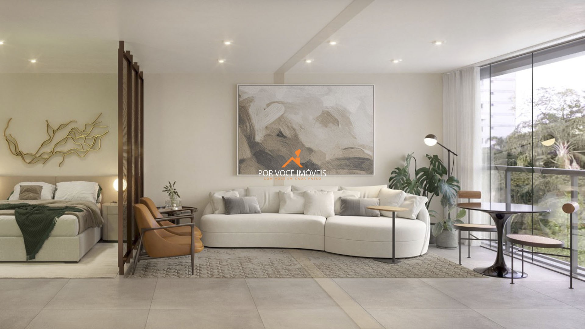 Studio com 39m² no Condomínio ONLIFE