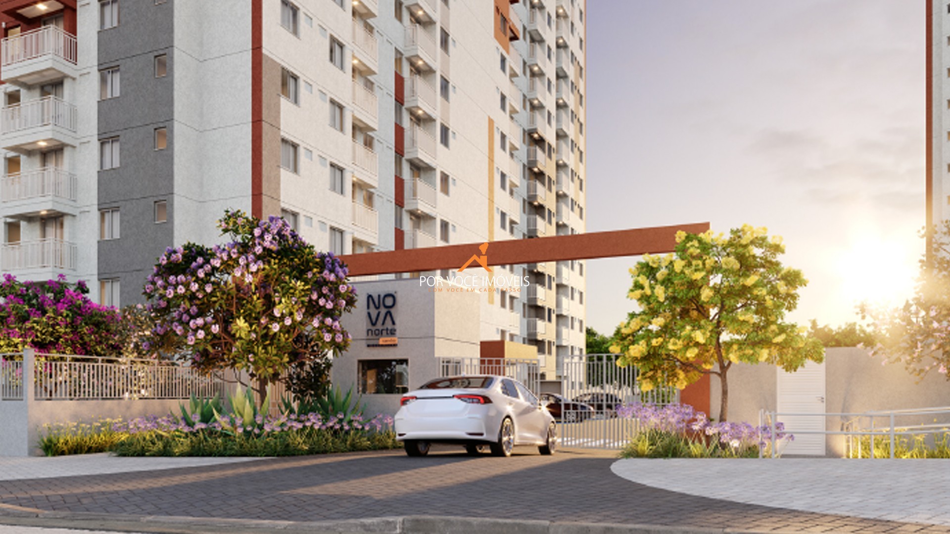 Apartamento com 1 quarto com vaga no Condomínio Nova Norte Samba Residencial