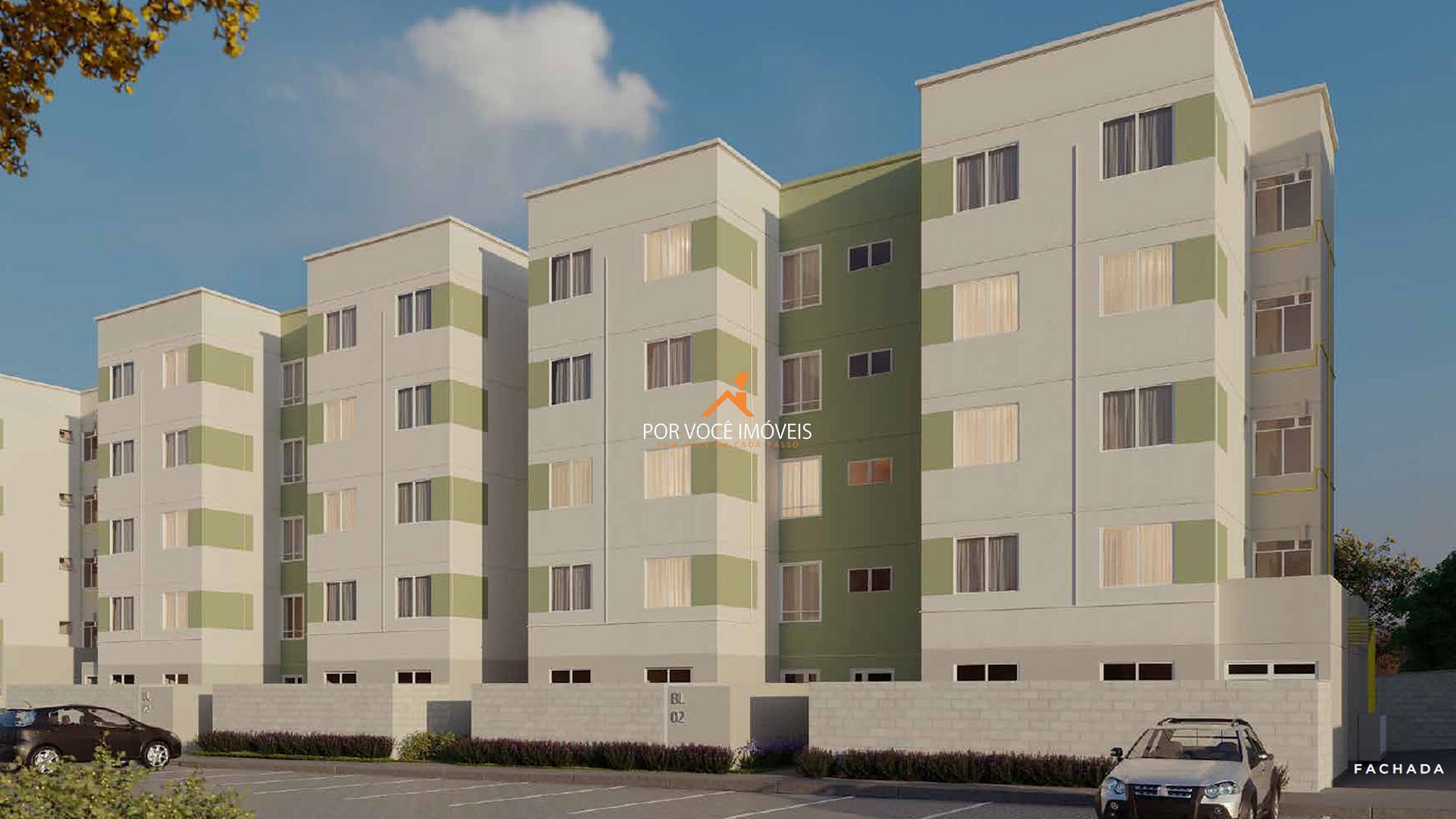Apartamento com 2 Quartos no condomínio Reserva Naturalis